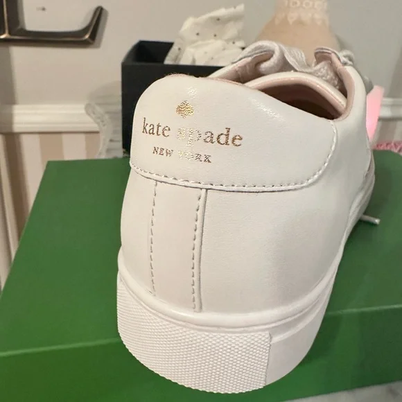 Kate spade leather sneakers Fez size 11 NIB - Picture 5 of 9
